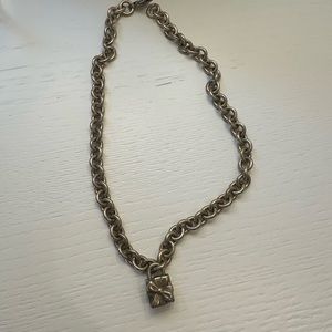 TIFFANY Retired Gift Box necklace